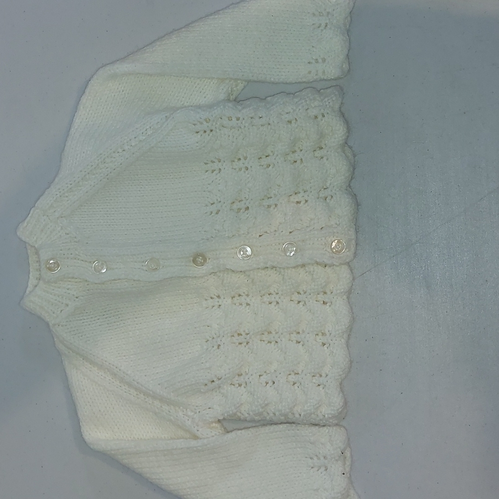 Vintage Handmade Baby Sweater size 6-9 months